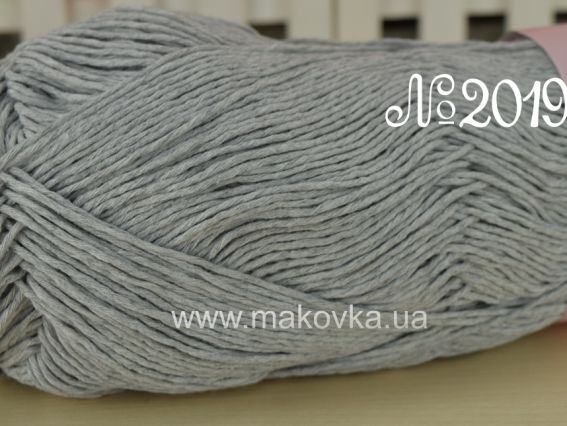 Коттонель 400 Вівчарі пряжа 2019 светло-серый