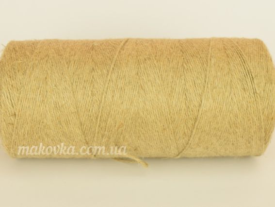 Шпагат льняной, 1 бобина (700м пог), Ярослав Шпагат льняной, 1 бобина (700м пог), Ярослав