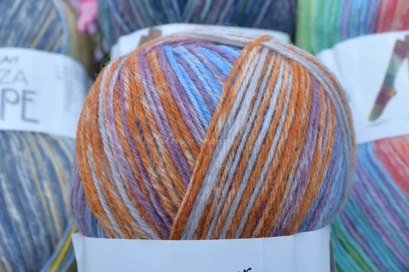 Пряжа носочная Форза Страйп ЯрнАрт Forza Stripe Yarn Art нитка