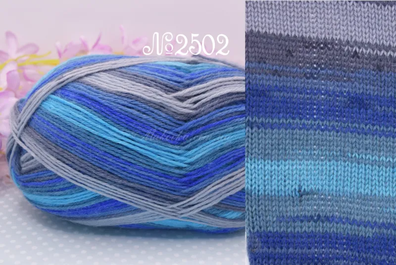 Пряжа носочная Форза ЯрнАрт Forza Yarn Art нитка носочная для