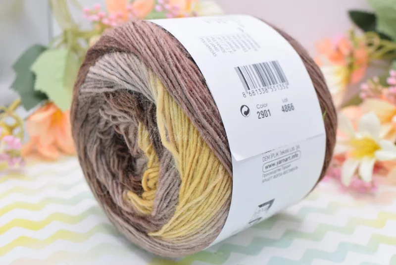 Пряжа Forza Festival Yarn Art шкарпеткова Форза Фестиваль ЯрнАрт