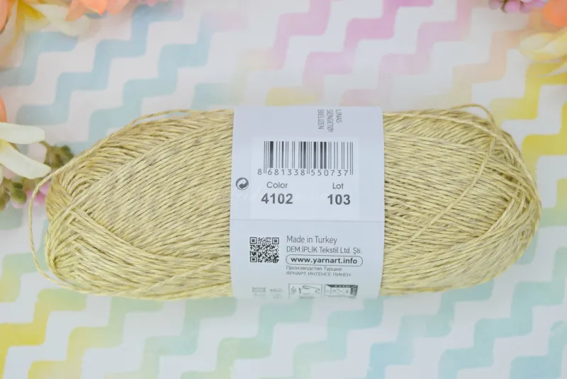 Пряжа Интенсе Линен Ярн Арт Intense Linen Yarn Art | Маковка