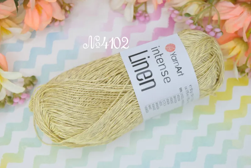 Пряжа Интенсе Линен Ярн Арт Intense Linen Yarn Art | Маковка