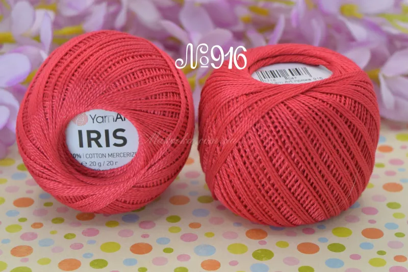 Пряжа Yarn Art Iris Ирис Ярн Арт нитки для вязания (хлопок) | Маковка