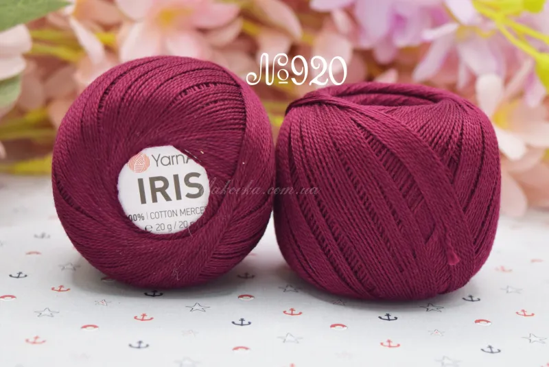 Пряжа Yarn Art Iris Ирис Ярн Арт нитки для вязания (хлопок) | Маковка