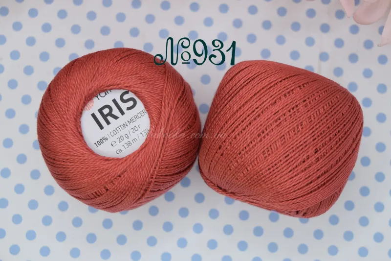 Пряжа Yarn Art Iris Ирис Ярн Арт нитки для вязания (хлопок) | Маковка