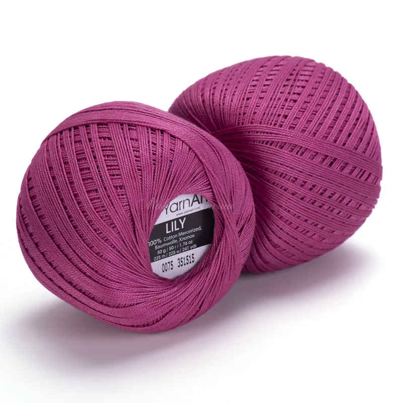 Пряжа Yarn Art Lily Лили Ярн Арт нитки для вязания (хлопок) | Маковка