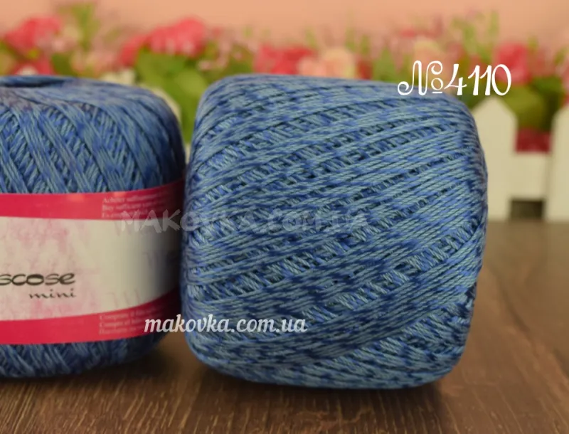 Пряжа Maxi Viscose mini Madame Tricote Макси Вискоза миниМадам