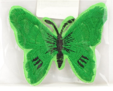 Термо-аппликация Бабочка зеленая