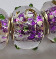 Бусина для стиля "Пандора" Lampwork №18