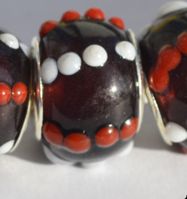 Бусина для стиля "Пандора" Lampwork №28