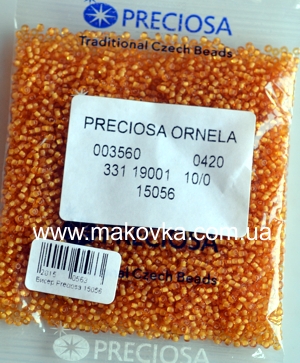 Чешский бисер Preciosa №10/0, круглый, цвет 15056