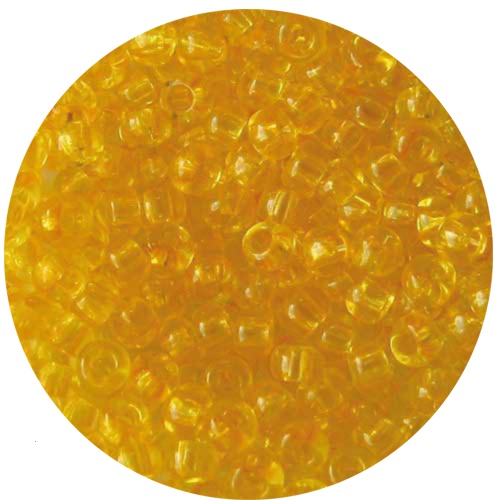 Бисер 5 гр Preciosa 01181 сольгель окрашенный хрусталь жёлтый