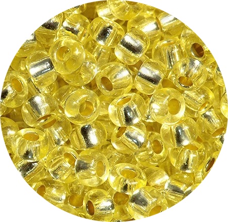 Бисер 5 гр Preciosa 08283 хруcталь цветной желтый ЧМ