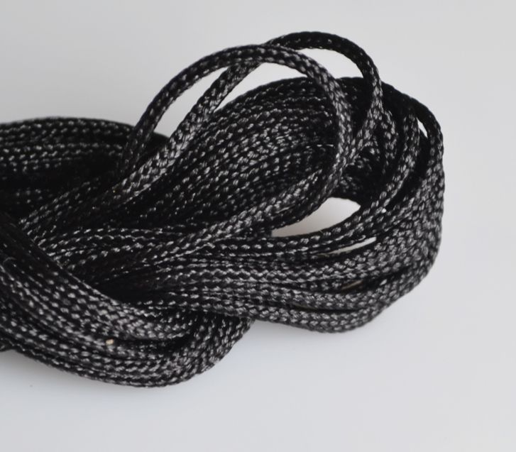черный шнур для шамбала браслетов