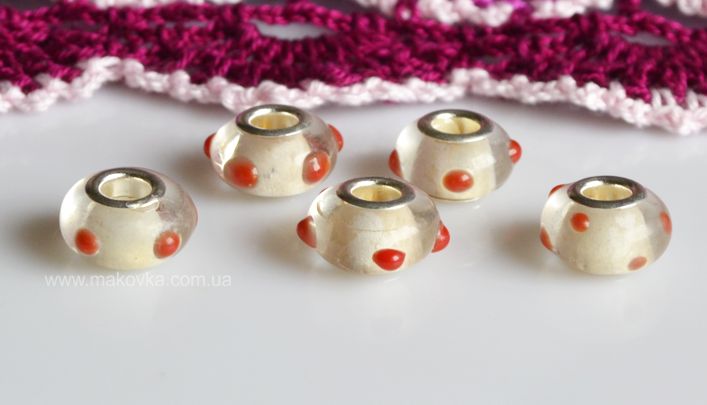 Бусина  Пандора Lampwork №94