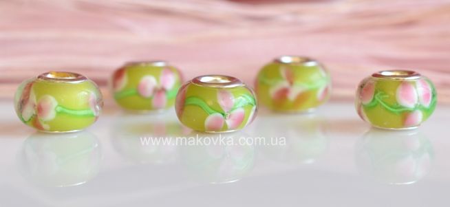 Бусина  Пандора Lampwork №130