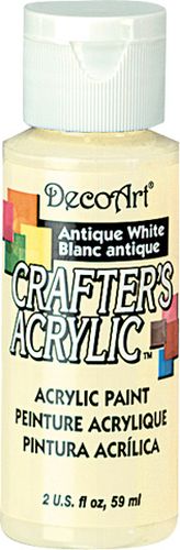 Акриловая краска Crafter's Белый Антик 60 мл DCA03-3, Decoart  (США)