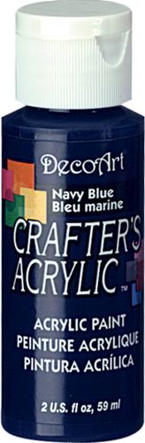 Акриловая краска Темно-синий 60 мл DCA29-3, Decoart (США)
