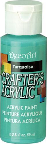 Акриловая краска Crafter's Бирюзовый 60 мл DCA42-3, Decoart  (США)