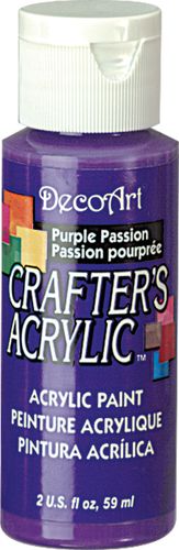 Акриловая краска Фиолетовая Страсть 60 мл DCA72-3, Decoart (США)