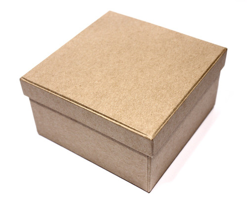 Коробки папье-маше куб набор из 3шт (18х18х17см - 12,5х12,5х12,5см) 