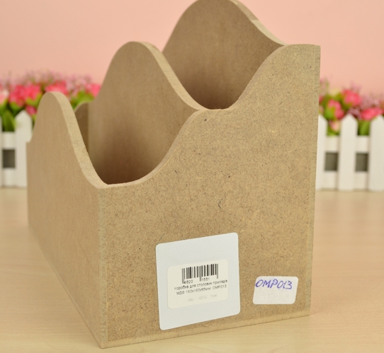 Коробка (подставка) для столовых приборов №1, 16х16х8,5 см, МДФ 1 шт