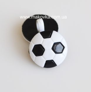 Пуговица декоративная футбольный мяч