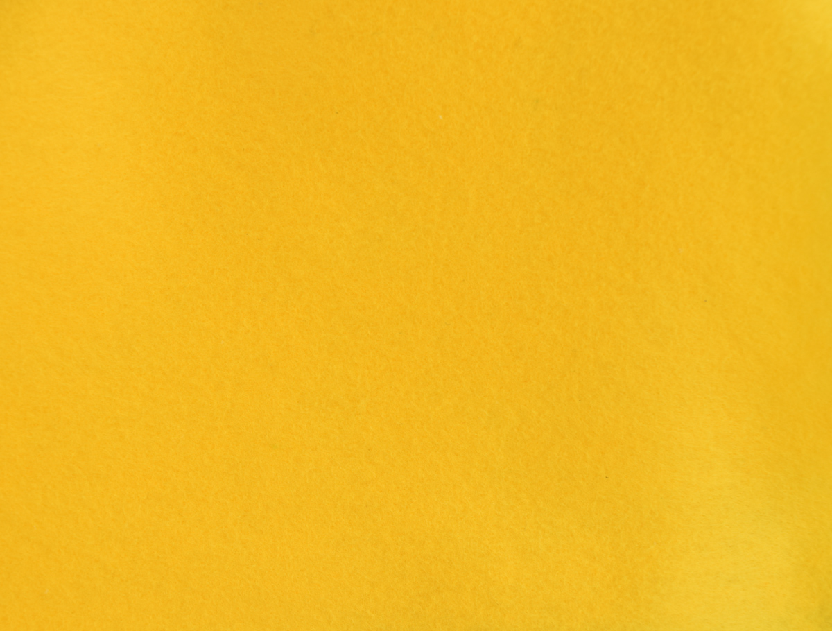 Фетр 1,4 мм листовой Желтый 165123 45х33см, 1 шт