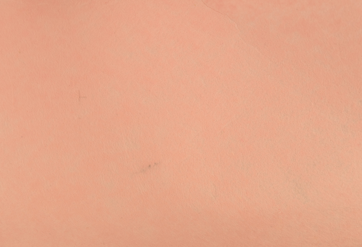 Фетр 1 мм листовой Кремово-розовый 165044 42х32,5см, 1 шт