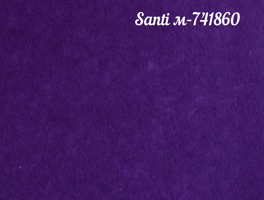 Фетр мягкий Santi 741860 ПУРПУРНЫЙ 21х30 см, толщина 1,2 мм , 1 лист