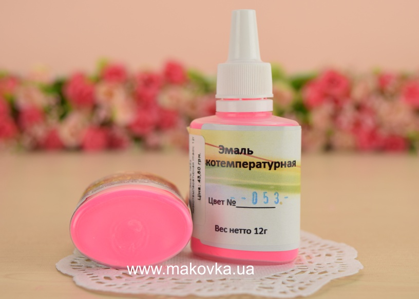 Низкотемпературная эмаль Imagic, 12 гр, №53 Неон розовый