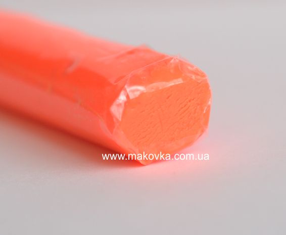 Флуоресцентная глина Бебик, 17 гр, оранжевая