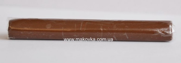 Полимерная глина Бебик, 17 гр, темно-коричневая