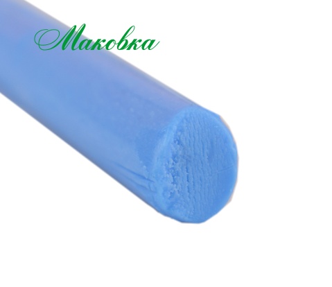 Флуоресцентная глина Бебик, 17 гр, голубая