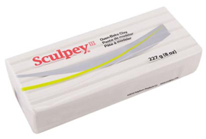 Пластика Sculpey III 227 г, Полупрозрачная S308 010