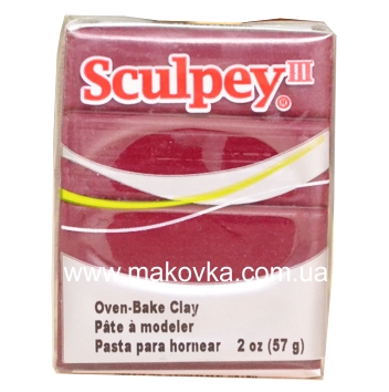 Пластика Sculpey III 57г, Сливовая 1134