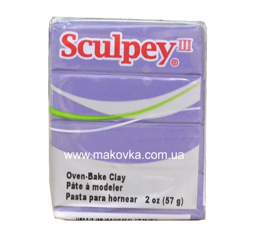 Пластика Sculpey III 57г, Синя сливовая 355