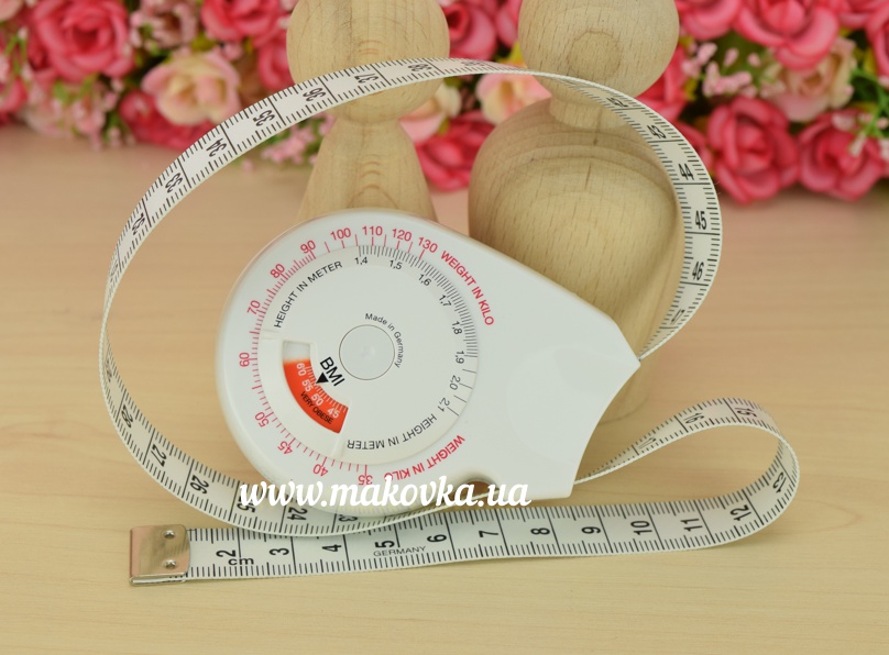 Сантиметр рулетка с определением массы тела Forma BMI DP14, 170 см