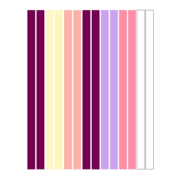 Набор полосок бумаги для квилинга VAOSTUDIO QP-160-212-05 , 6 цветов 100 шт 