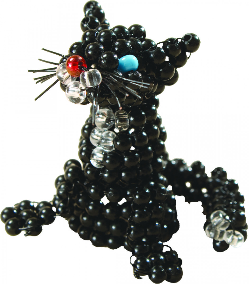 Набор для бісероплетения Черный котик БП-61 Чаривна Мыть