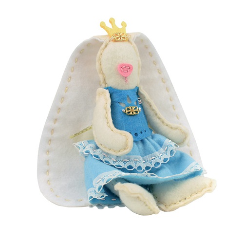 Набор для шитья игрушки Зайка принцесса, фетр, 97084 Идейка