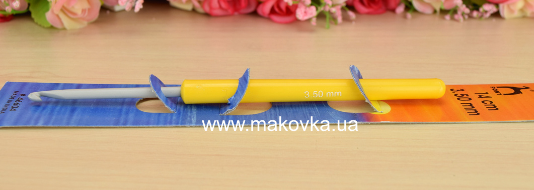 Крючок с ручкой PONY 46604, длина 14 см, №3,5 мм