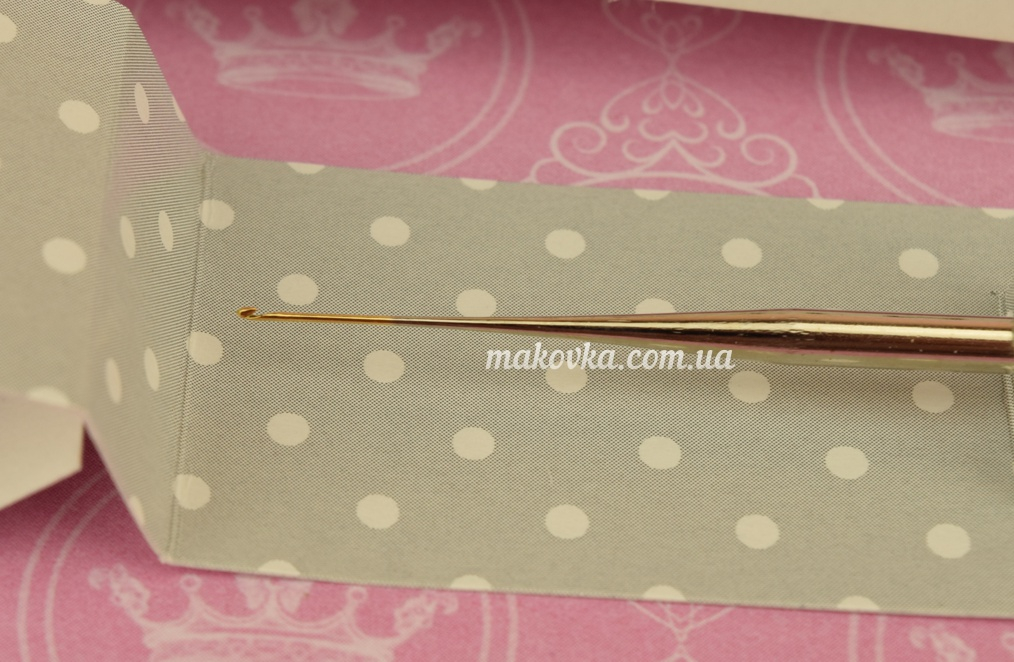 Крючок Tulip Etimo Rose стальной TEL-16e мягкая ручка розовая №16 (0,4 мм)