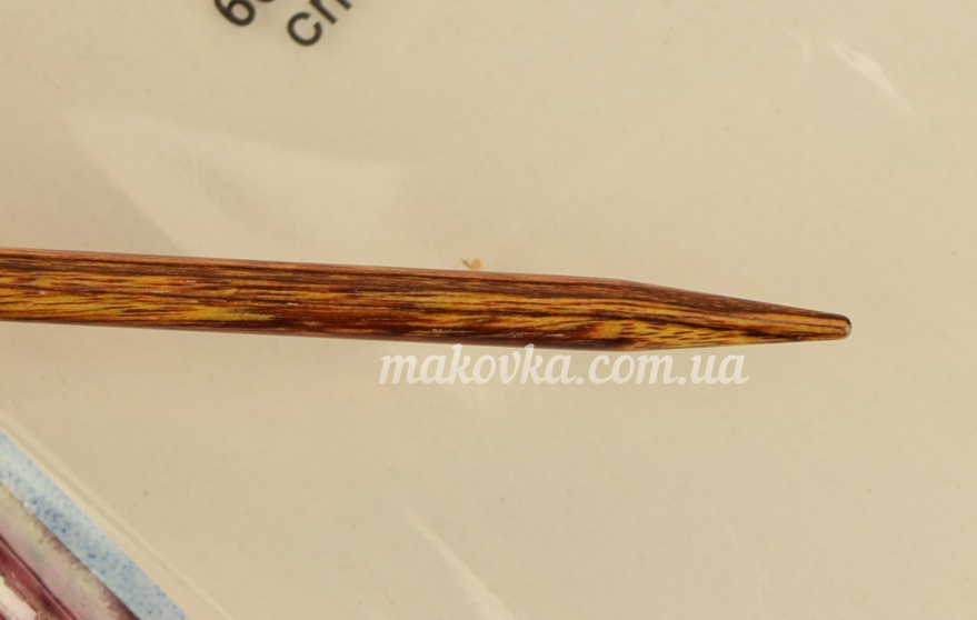 Кругові дерев'янні в'язальні шпиці Ginger KnitPro 31070 довжина 60 см, товщина 4.5 мм
