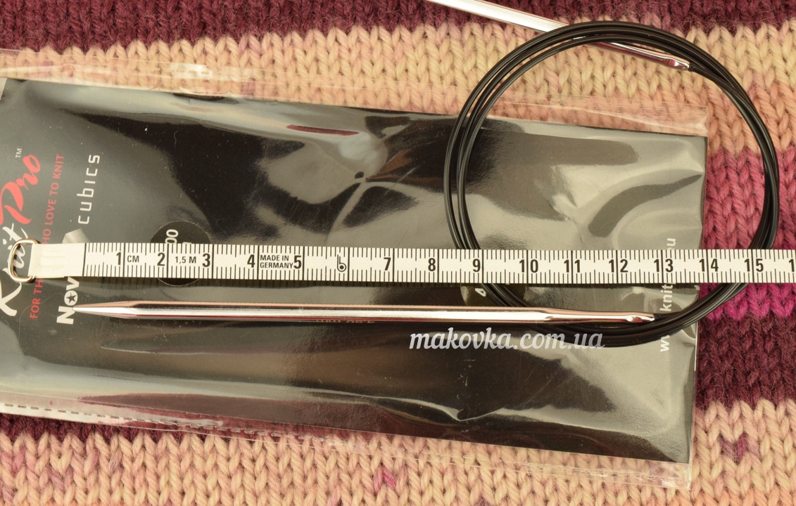 Спицы круговые Nova Cubics KnitPro 12236  длина 120 см, №3,75 мм