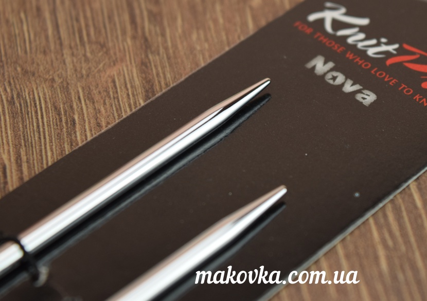 Спицы раскручивающиеся съемные металлические №3,25 мм Nova Metal 10416 KnitPro без кабеля