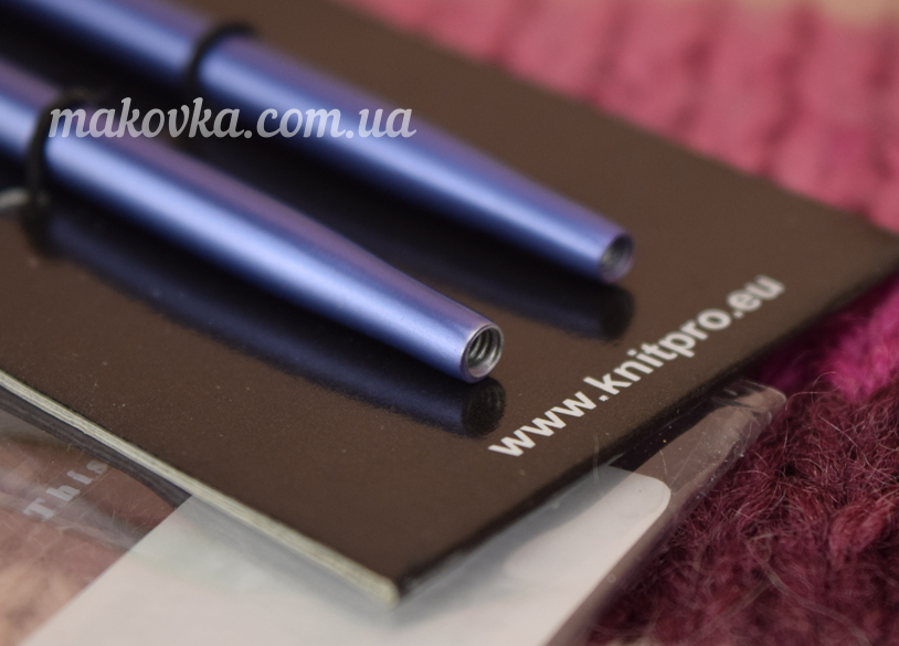 Спицы раскручивающиеся съемные металлические №4,5 мм короткие 47524 Zing KnitPro без кабеля