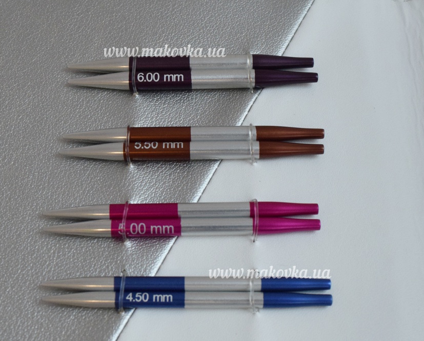 42161 Набір зємних спиц Deluxe (Normal) Smartstix KnitPro КОРОТКІ