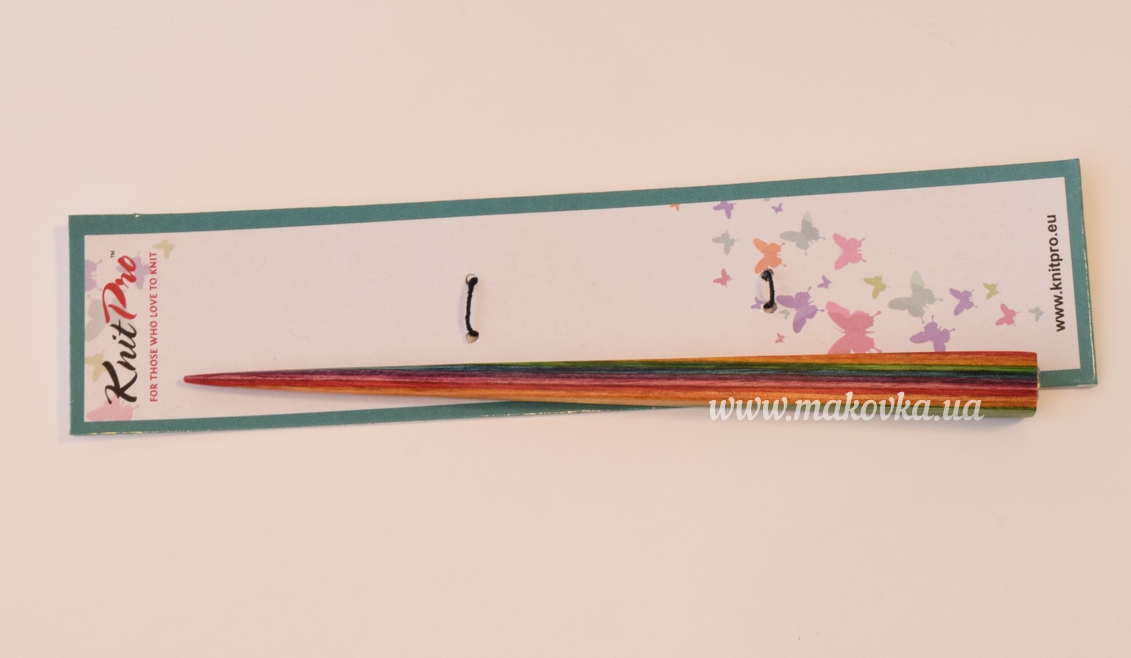 Набор подарочный съемных деревянных спиц 20636 Colours of life KnitPro №№ 3,5-8 мм